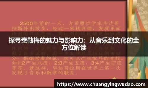 探寻泰勒梅的魅力与影响力：从音乐到文化的全方位解读